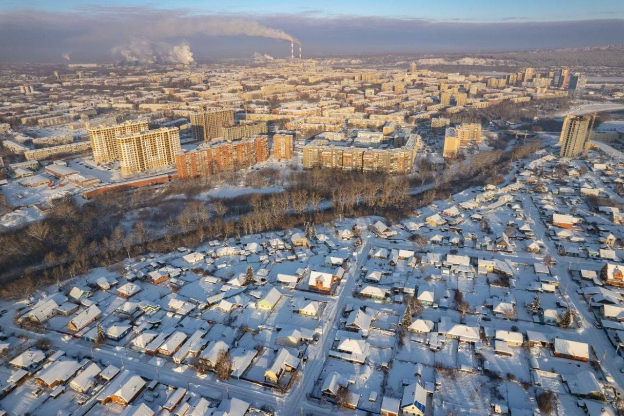 Застройка частного сектора Кемерово
